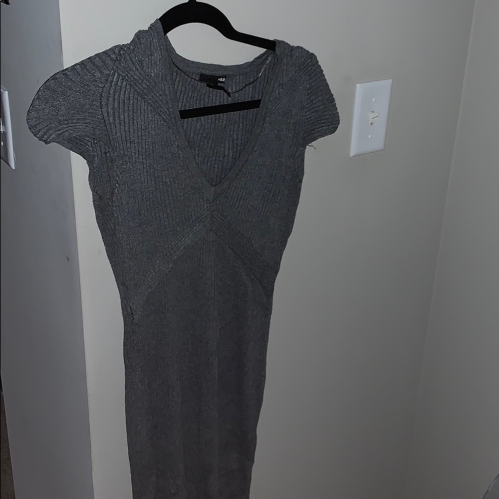 Gray dress!